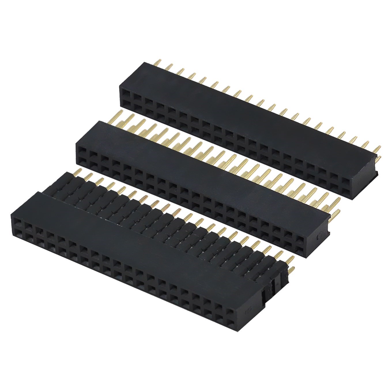 Turing Pi 2 - 2*20 three-layer heightened-pitch 2.54mm GPIO heightened-row