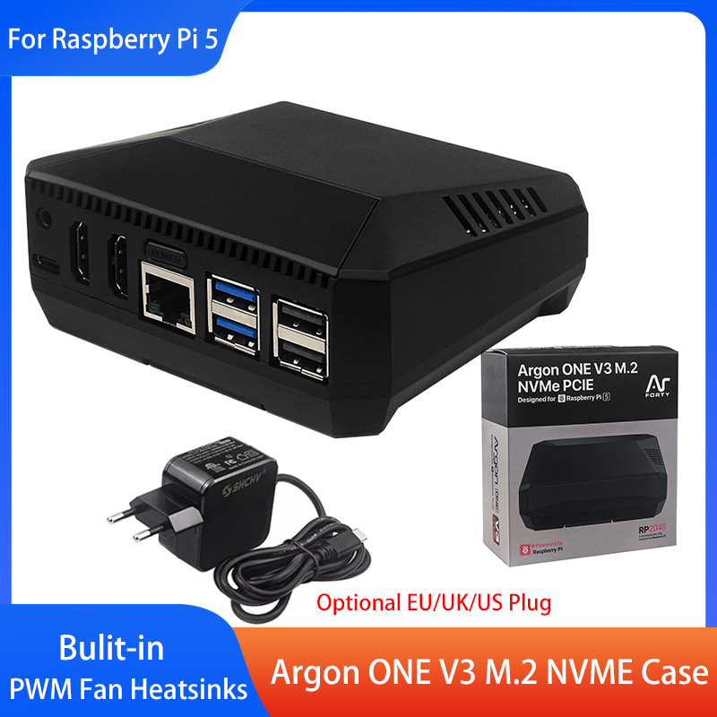 Argon ONE V3 M.2 NVME Case Alu - огляд і ціна Turing Pi 2
