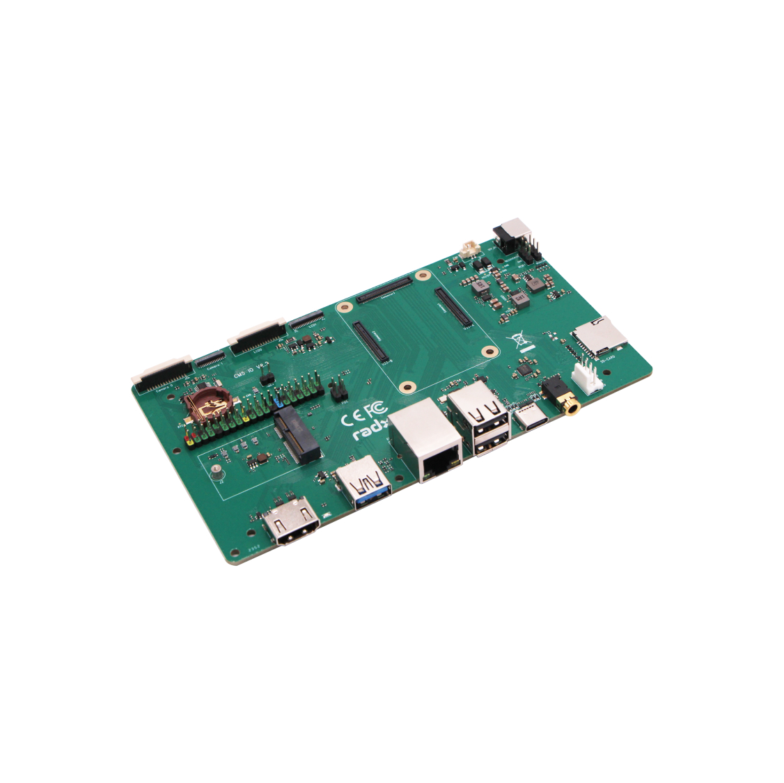 Radxa CM5 IO Board, Verify Rad - огляд і ціна Deskpi Super6C